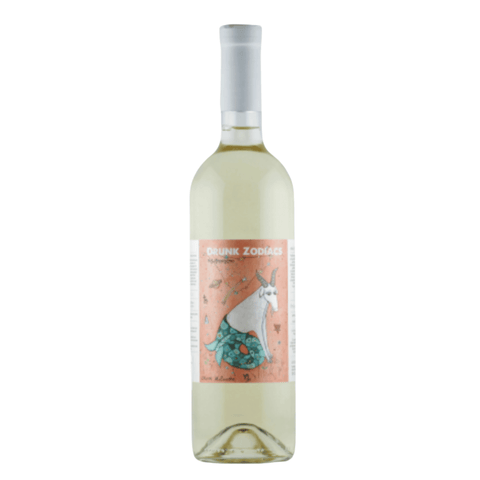 Bottle of Drunk Zodiacs Rkatsiteli White Wine 750ml from Georgia with 12% ABV