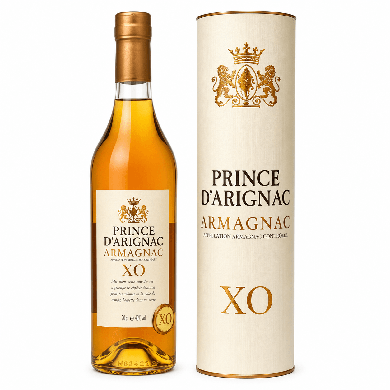 Armagnac PRINCE D’ARIGNAC アルマニャック　古酒 Prince dArignac Armagnac XO - 40% - 0.7L - France – Alcozon