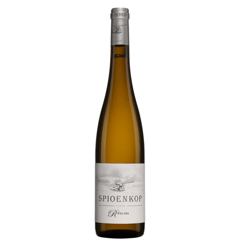 Spioenkop Elgin Riesling White Wine 750ml bottle with 12.5% ABV from South Africa's cool Elgin Valley, ideal for seafood and salads.