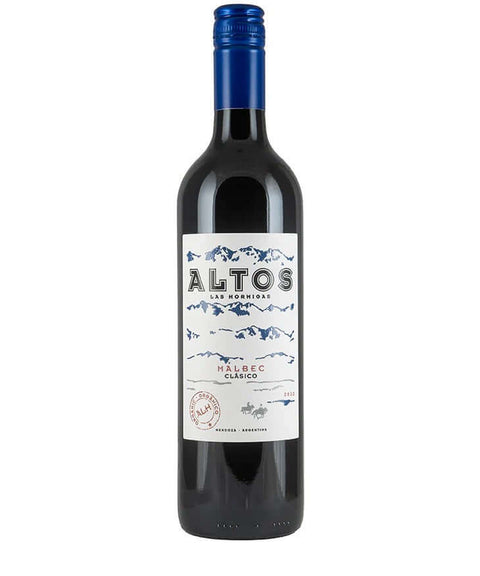 Altos Las Hormigas Malbec Clásico Wine 750ml bottle with elegant label, showcasing Argentine heritage and biodynamic winemaking.