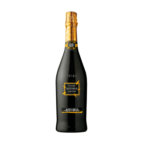 Astoria Cuvée Lounge Extra Dry sparkling wine bottle 750 ml, Italian extra dry with fine bubbles and floral aromas.