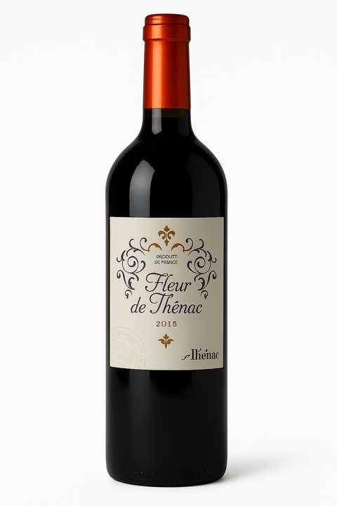 Fleur de Thenac 2015 Red Wine 750ml bottle, French wine from Bergerac region with rich blackberry and spice aromas.