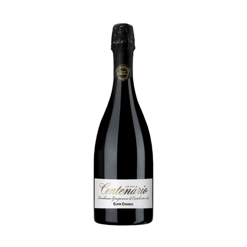 Centenario Lambrusco Grasparossa di Castelvetro DOC Amabile Sparkling Wine bottle, 75cl, Italian red semi-sweet sparkling wine