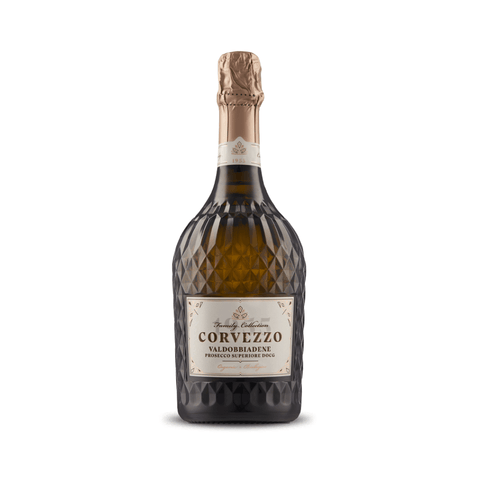 Conegliano Valdobbiadene Prosecco Superiore DOCG Brut 75cl bottle from Italy, premium sparkling wine with 11% alcohol content.