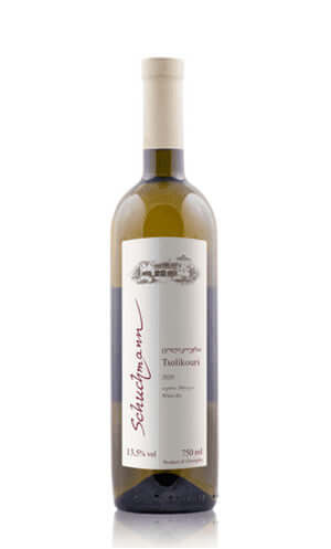 Schuchmann Tsolikouri Dry White Wine 2020 bottle, 750ml, 13.5% ABV, from Georgia's Imereti region