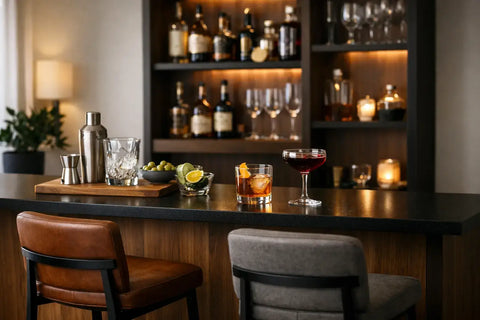 How to Build a Home Bar for Better Nights
