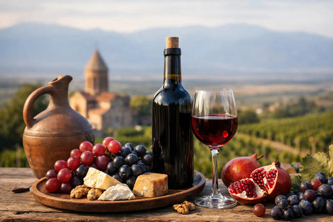 A Guide to Georgian Red Wine for Every Table