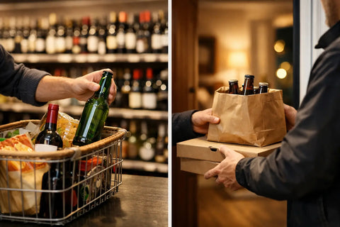 Bottle Shop Versus Delivery for Tonight