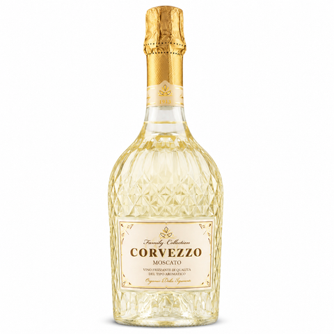 Corvezzo მოსკატო ცქრიალა ღვინო ორგანული 750 მლ 6.5% (იტალია)