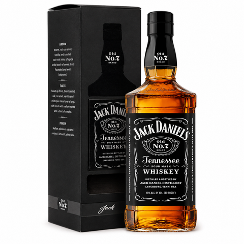 Jack Daniels Tennessee ვისკი 1L 40% (USA)