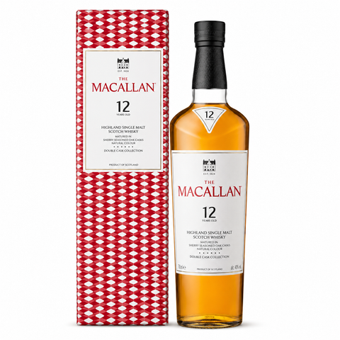 Macallan-ის 12-წლიანი სამმაგი კასრის შოტლანდიური ვისკი 70cl 40%