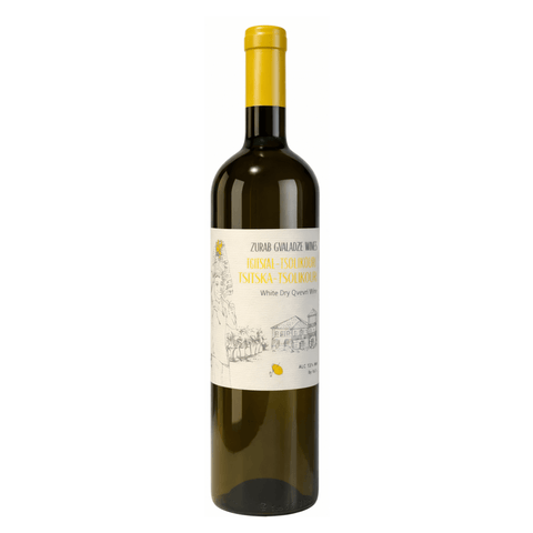 Zurab Gvaladze Tsitska Tsolikouri Qvevri Wine 750ml bottle, Georgian white wine with 13% alcohol content