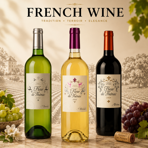 Fleur de Thénac ფრანგული ღვინის კოლექცია X3 🍷🇫🇷