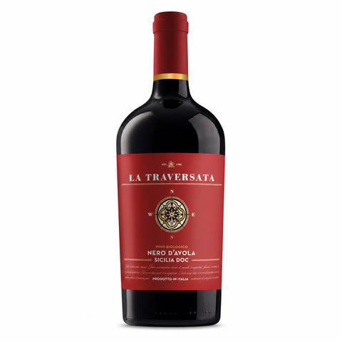 La Traversata ნერო დ ავოლა სიცილია DOC 750 მლ 13% (იტალია)