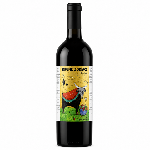 Drunk Zodiacs კურო მუკუზანი წითელი ღვინო 750 მლ 13% (2022, საქართველო)