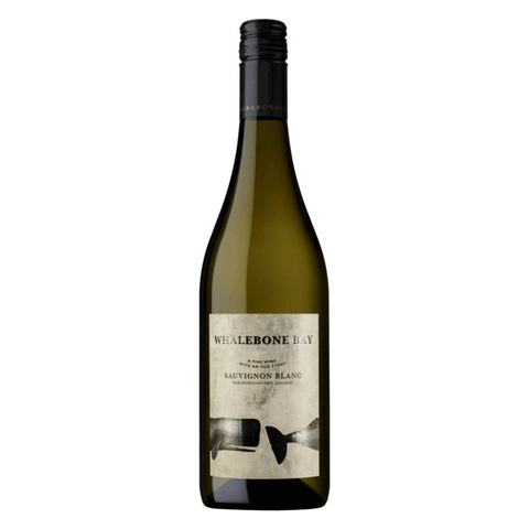 Whalebone Bay Sauvignon Blanc 750ml bottle, dry white wine from New Zealand, 11% ABV, 2023 vintage, vibrant and refreshing.