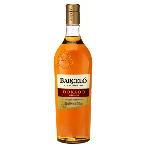 Barcelo Dorado Anejo Rum 1L 37.5% bottle from Dominican Republic