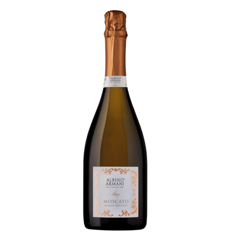 Bottle of Albino Armani Moscato Sparkling Wine 75cl from Italy
