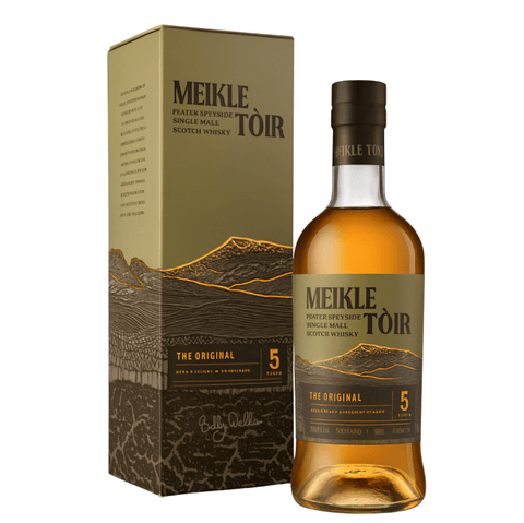 Meikle Toir 5 Y The Original Single Malt Whisky bottle and box, 700ml, 50%, Speyside