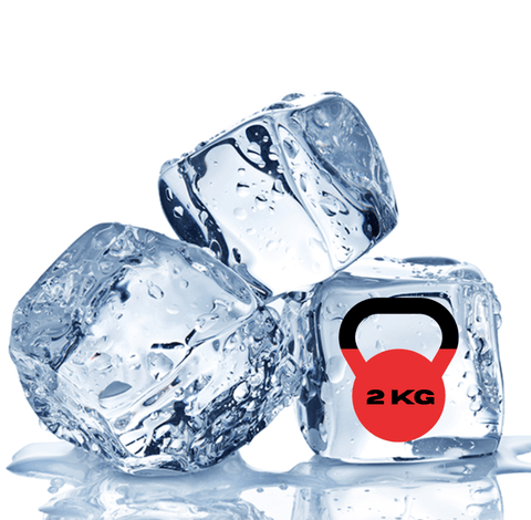 Ice 2 KG (packaged in a 2-kilogram sealed bag)