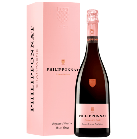 Philipponnat Royale Reserve Rose Brut Champagne 750ml bottle and box