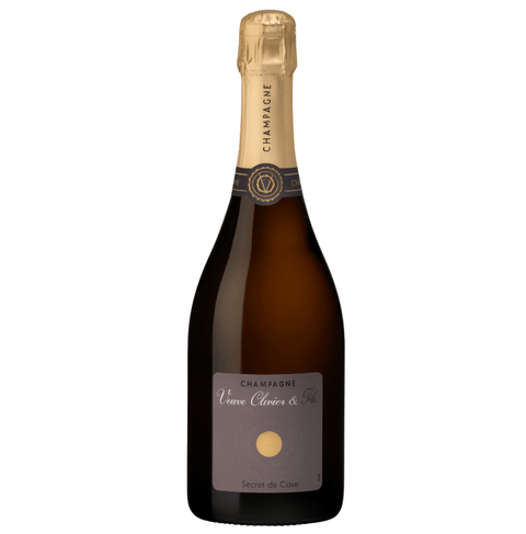 Veuve Olivier & Fils Secret de Cave Champagne 750ml bottle with elegant label design, 12% ABV French sparkling wine.