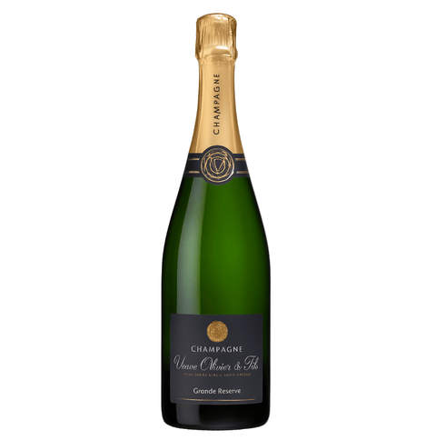 Bottle of Veuve Olivier & Fils Grande Reserve Champagne 750ml, French sparkling wine