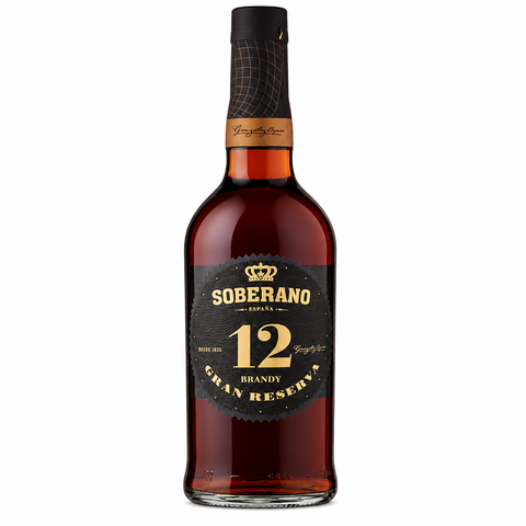  Soberano 12 Y ესპანური ბრენდი 700 მლ 36% ABV – ხერესი, ესპანეთი 