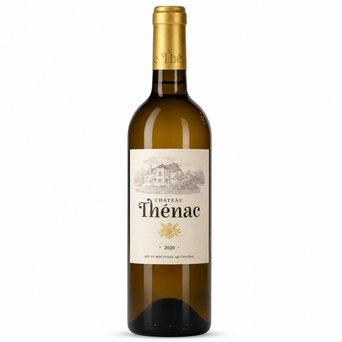 Chateau Thenac ბერჟერაკ სეკი თეთრი ღვინო 750 მლ 13.5% (საფრანგეთი)