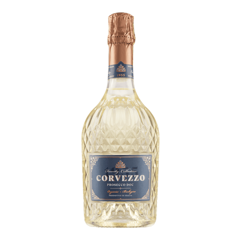 Bottle of Prosecco DOC Treviso Extra Dry Organic Sparkling Wine 75cl 11% ABV from Italy