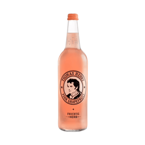 Thomas Henry Pink Grapefruit Tonic 750ml bottle, refreshing non-alcoholic mixer with citrus flavor, Germany