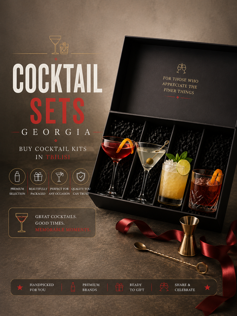 Cocktail Sets Georgia – Buy Cocktail Kits in Tbilisi