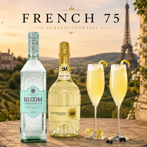 French 75 კოქტეილი 🥂ალკოზონისგან