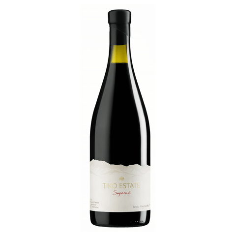Tiko Estate Saperavi Red Wine 750ml bottle from Georgia (2022 vintage) showcasing rich Saperavi grape heritage.