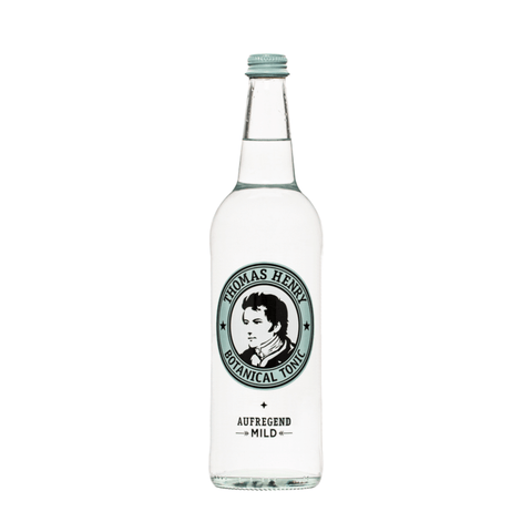 Thomas Henry Botanical Tonic 750ml bottle, premium non-alcoholic mixer from Germany infused with botanical extracts for cocktails.