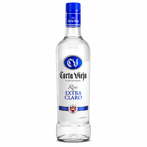 Carta Vieja ექსტრა კლარო თეთრი რომი 1L 35% (Panama)