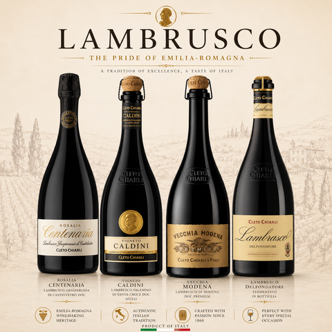 Cleto Chiarli Lambrusco Collection 🍾🇮🇹