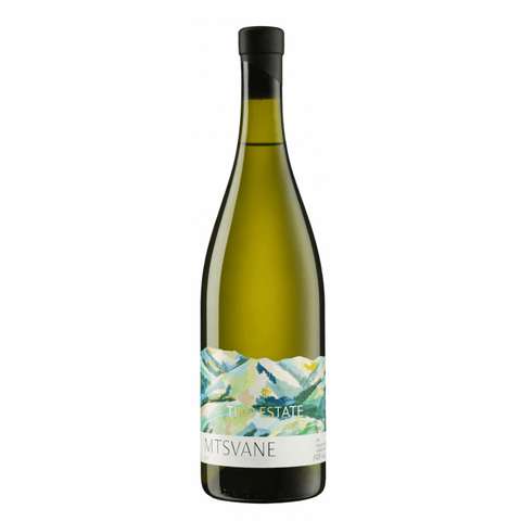 Tiko Estate Mtsvane White Wine 750ml bottle from Georgia, showcasing elegant design of the 2024 vintage wine label.