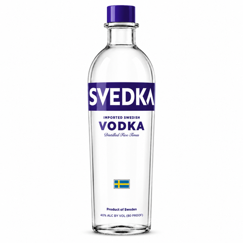არაყი Svedka 1L VOL 40% ABV (აშშ)
