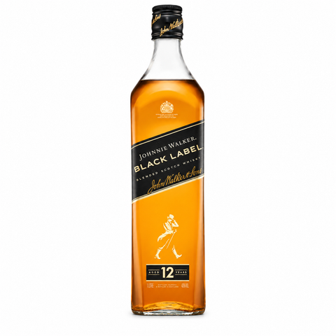 Johnnie Walker Black Label Blended Scotch Whisky 1L 40% (Scotland)
