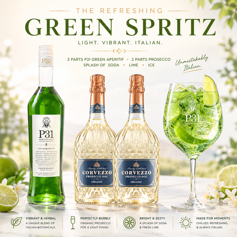P31 Green Spritz – Alcozon Signature Aperitivo Cocktail
