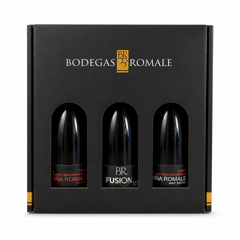 Bodegas Romane Cava-ს სასაჩუქრე ნაკრები (3 ბოთლი) | ესპანეთი 🇪🇸