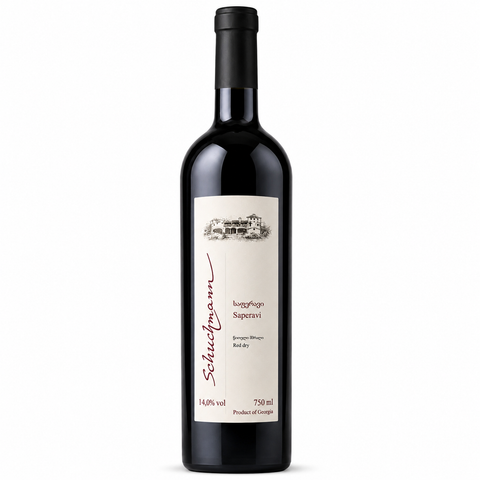 Schuchmann Saperavi Red Dry Wine 750 ml 14% (Georgia)
