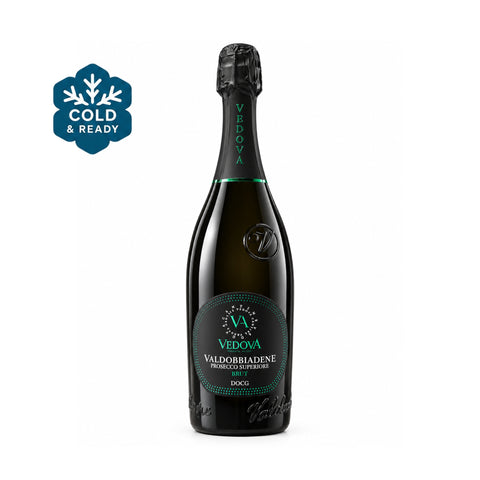 Vedova Valdobbiadene Prosecco DOCG Brut Glera NV 750ml 11% (Italy) — Cold & Ready