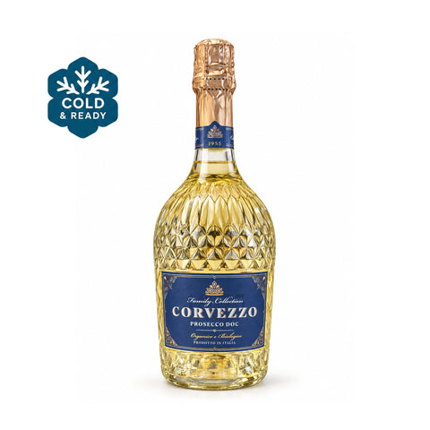 Corvezzo Prosecco DOC Organic Extra Dry 750ml 11% (Italy) — Cold & Ready