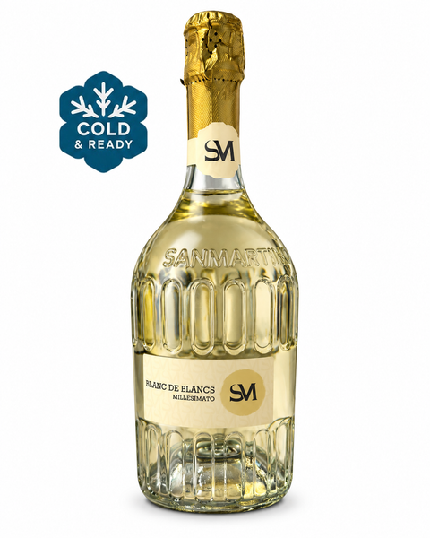 San Martino Blanc de Blancs Millesimato Brut – front bottle on white background