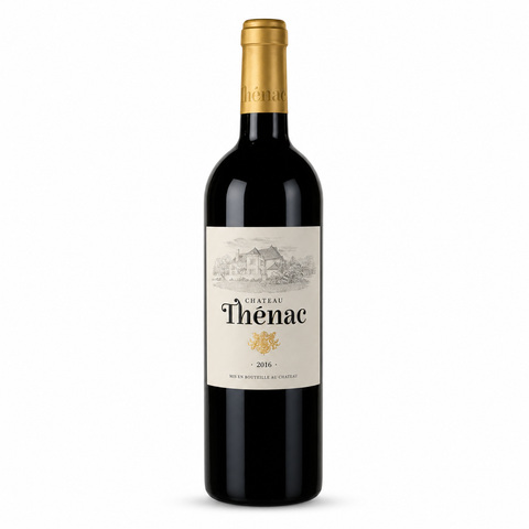 Chateau Thenac წითელი ღვინო 750 მლ 14.5% (2016, ბერჟერაკი, საფრანგეთი)