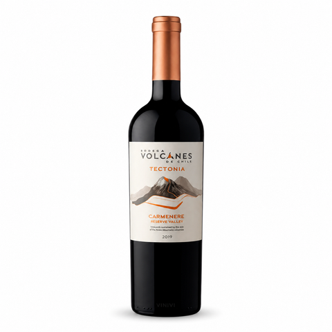Volcanes Tectonia Carmenere 750ml 14.5% (2021, Maule Valley, Chile)