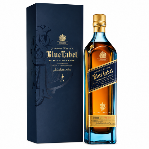 Johnnie Walker Blue Label Gift Box შოტლანდიური ვისკი 750მლ (შოტლანდია)
