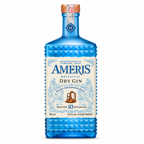 Ameris ბოტანიკალი მშრალი ჯინი ლურჯი – 700 მლ – 42.5% – Italy